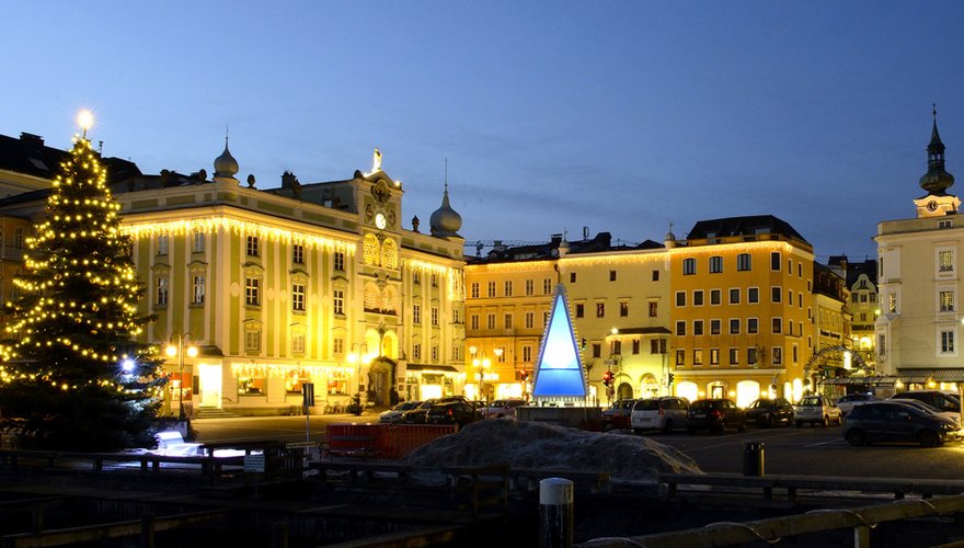 Rathausplatz in Gmunden