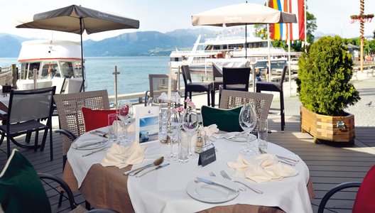 Terrasse Restaurant Traunsee